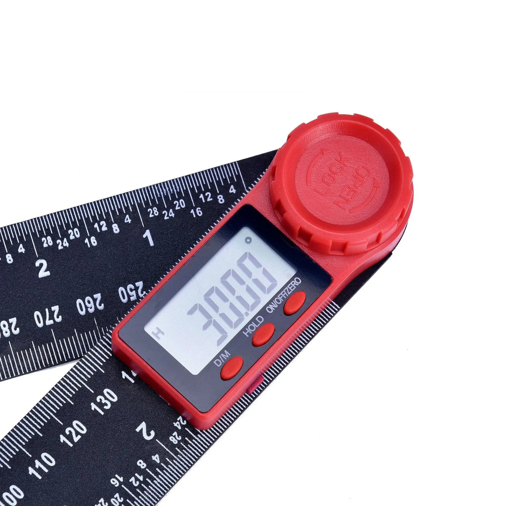 8'' Digital Angle Finder Ruler Protractor Inclinometer Electron Qme
