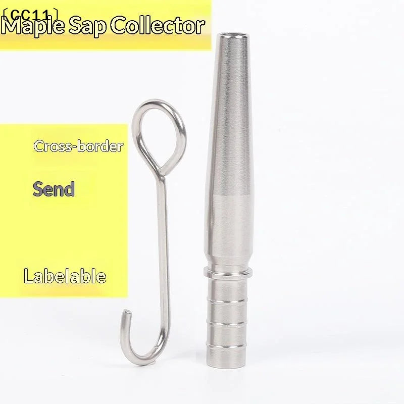 Stainless Steel Maples Syrup Tap Hanging Hook Rust Resistant Outdoor Qme
