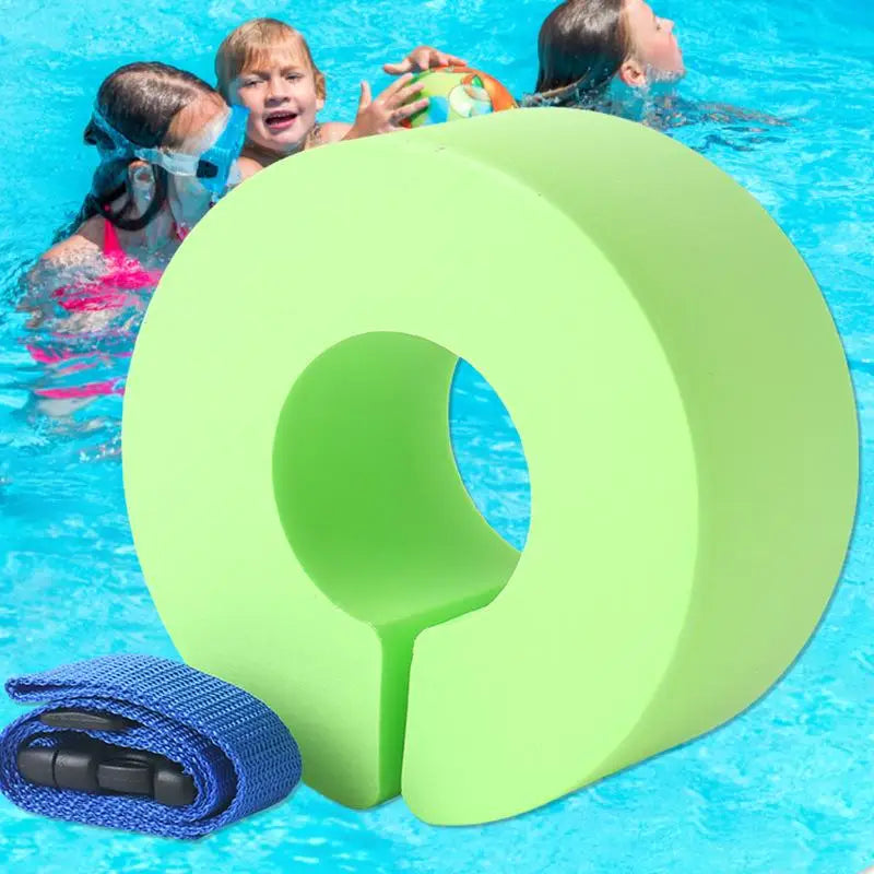 EVA Foam Swimming Float Ring Water Aerobics Aquatic Cuffs Ankle Arm Qme Light green