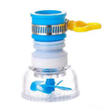 Filter Diffuser Water Saving Nozzle Bath Faucet Connector 360 Swivel Qme Green