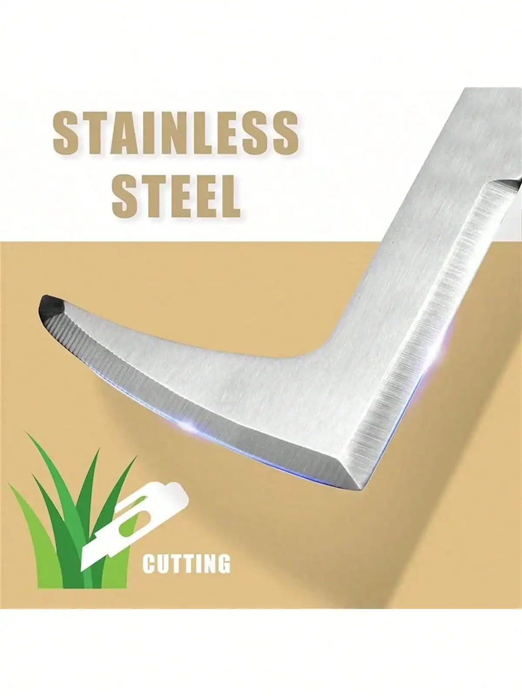 Garden Weeding Tool Puller L-shaped Manual Crack Weeder Extractor Qme