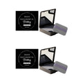 Facial Oil Blotting Paper With Mirror Oil Absorbing Refreshes Skin Makeup Protection Portable for Face Shine Control Daily Use Qme 2 Sets