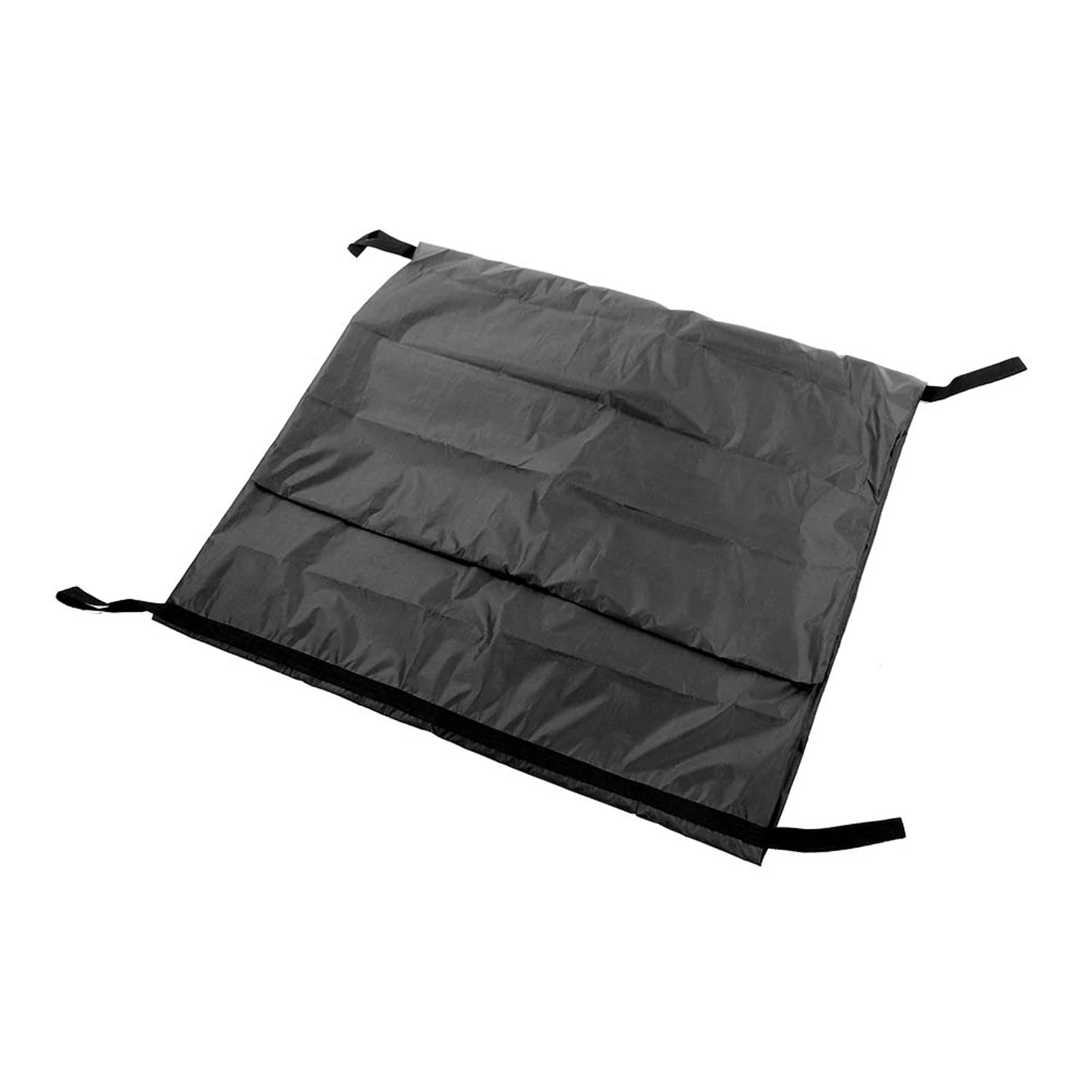 Emergency Cadaver Body Bag Oxford Cloth Dead Body Bags Double Use Waterproof Reinforced Handle Black for Hospital Transportation Qme