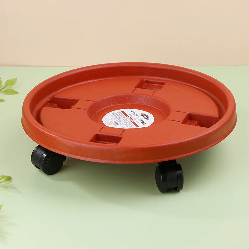 Base Rack Movable Rolling Potted Plant Stand Rollers Universal Flower Qme 30cm