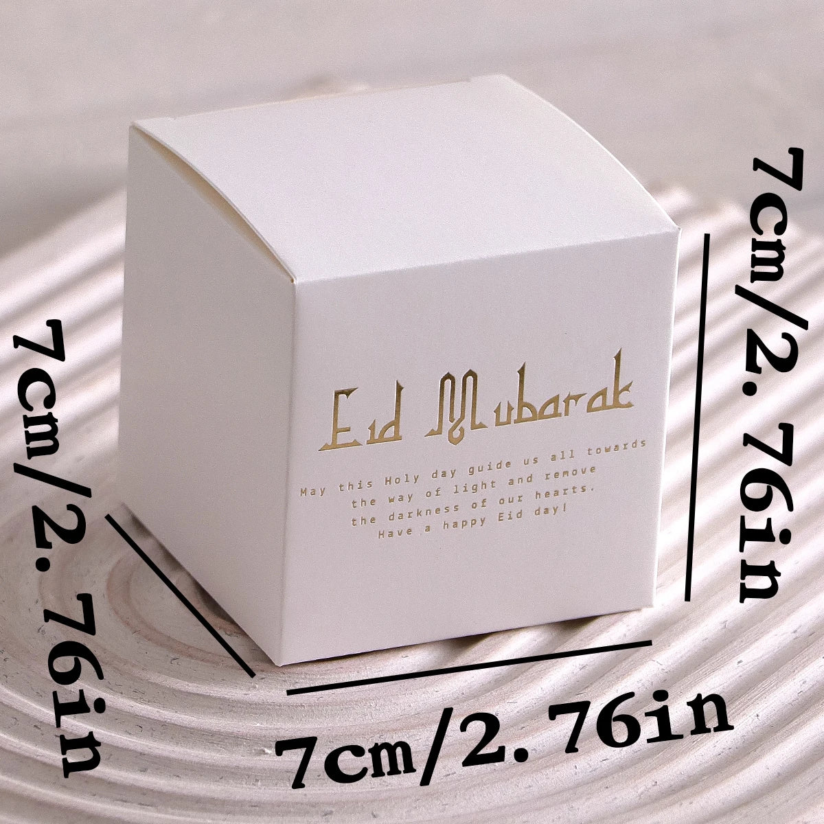 10Pack Eid Mubarak Gift Boxes, Perfect for Candies, Chocolates and Small Gifts, Ramadan Gift Boxes Islamic Muslim Festival Happy Qme