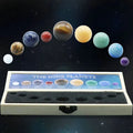 Crystal Sphere Ball Kit 9 Planets Solar System Gemstones Sphere Galaxy Universe Model Celestial Creative Gift Home Jewerly DIY Qme 9 Planets