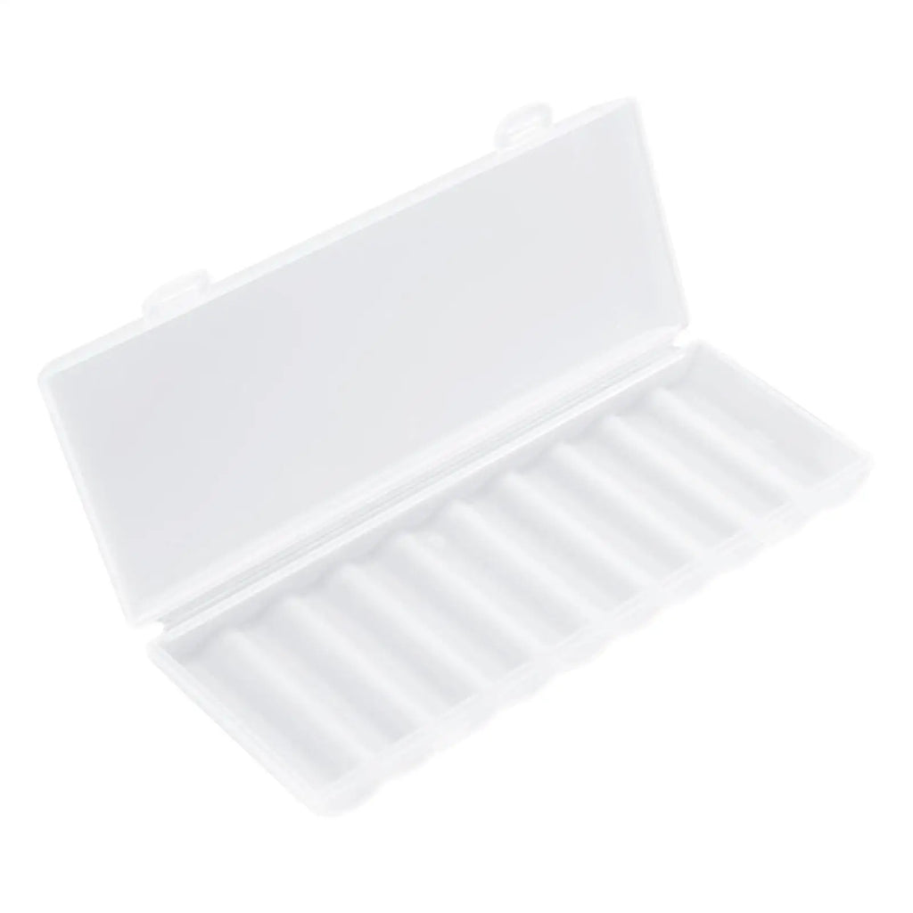 AA Battery Storage Battery Protective Box Battery Storage Holder Box for Holding 10 AA Batteries Battery Storage Case Battery Qme
