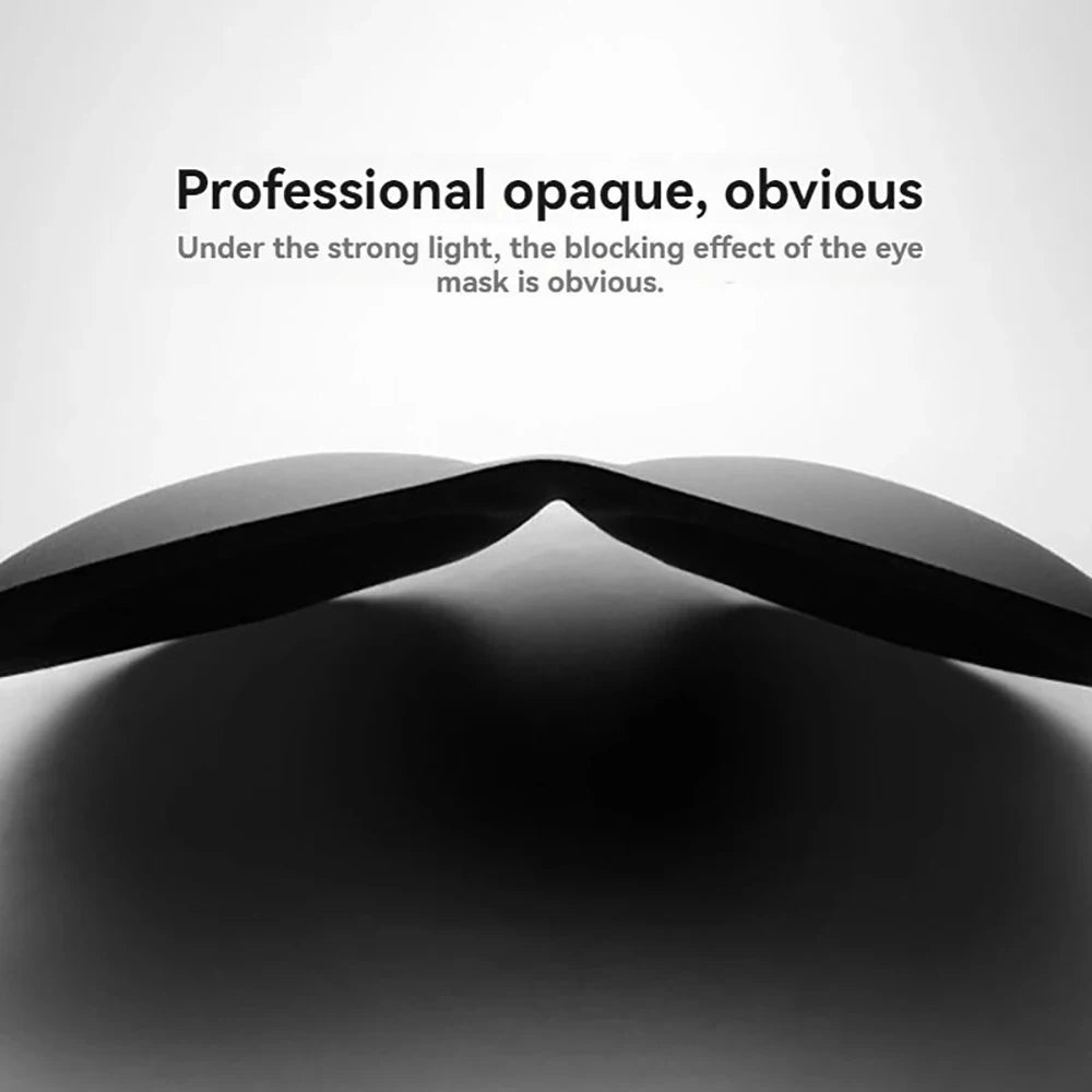 3D Sleeping Eye Mask Shading Breathable Eye Cover Natural Sleeping Eye Mask Memory Foam Block Night Mask Blindfold for Sleep Qme