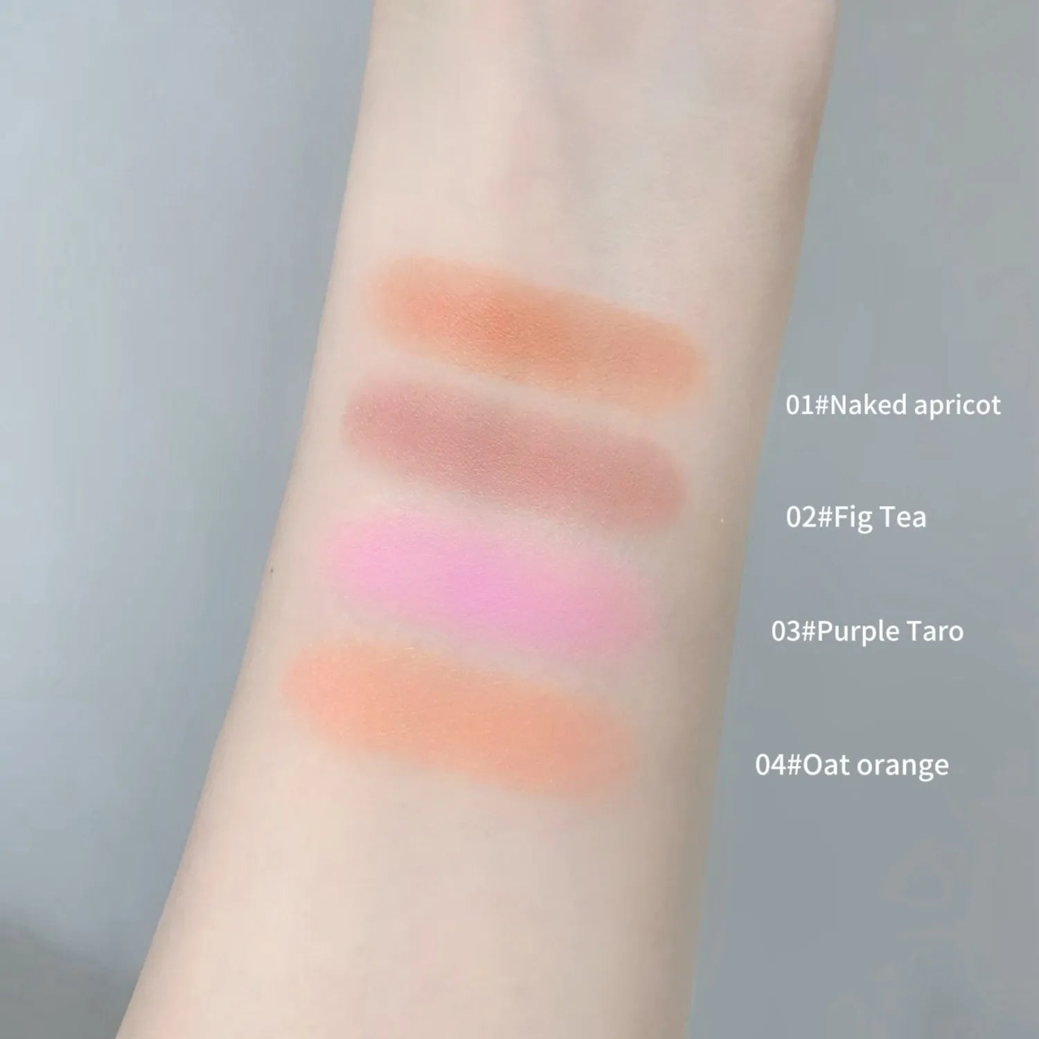 SHAQINUO Light Blush Liquid Moisturizing Mirror Vitality Whitening Qme