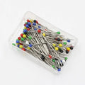 100Pcs 38mm Sewing Pins Plastic Ball Multicolor Head Pins Straight Quilting Heads Pins DIY Crafts Sewing Fabric Qme A3