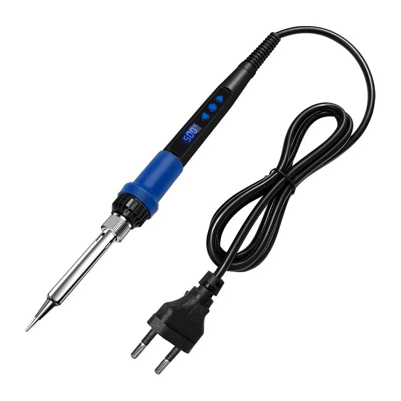 80W Electric Soldering Iron Adjustable Temperature Digital Display Qme