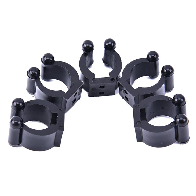 Plastic Club Clip Fishing Rod Pole Storage Rack Tip Clamps Holder Qme