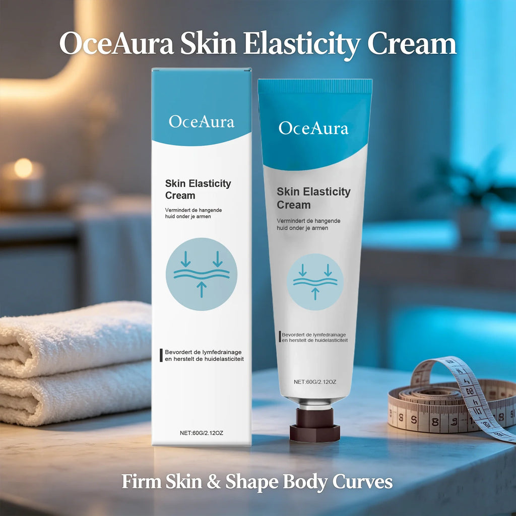 OceAura Skin Elasticity Cream Microcirculation Activating Skin Tightening Contour Sculpting Moisturizing Body Skin Firming Cream Qme