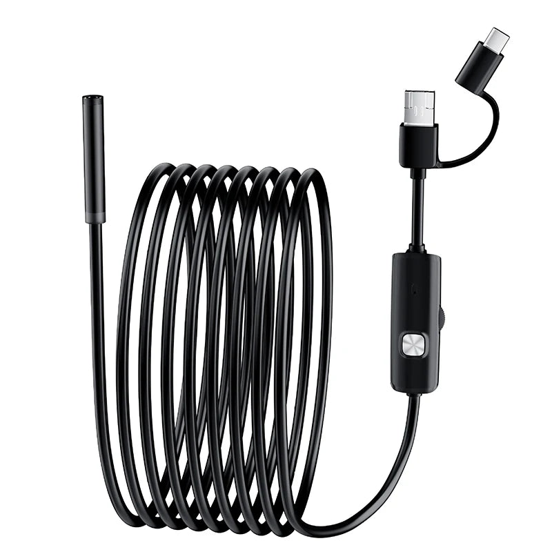 Mini Camera 2M Hard Wire Android Type-c USB Car Detection Pipeline Qme