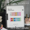 18 Colors Fruit Soda Cat Eye Gel Polish, Bubble Ice Transparent Glass Bead Magnetic Nail Art, New Shimmer Jelly Soak Off UV Gel Qme 18 colors