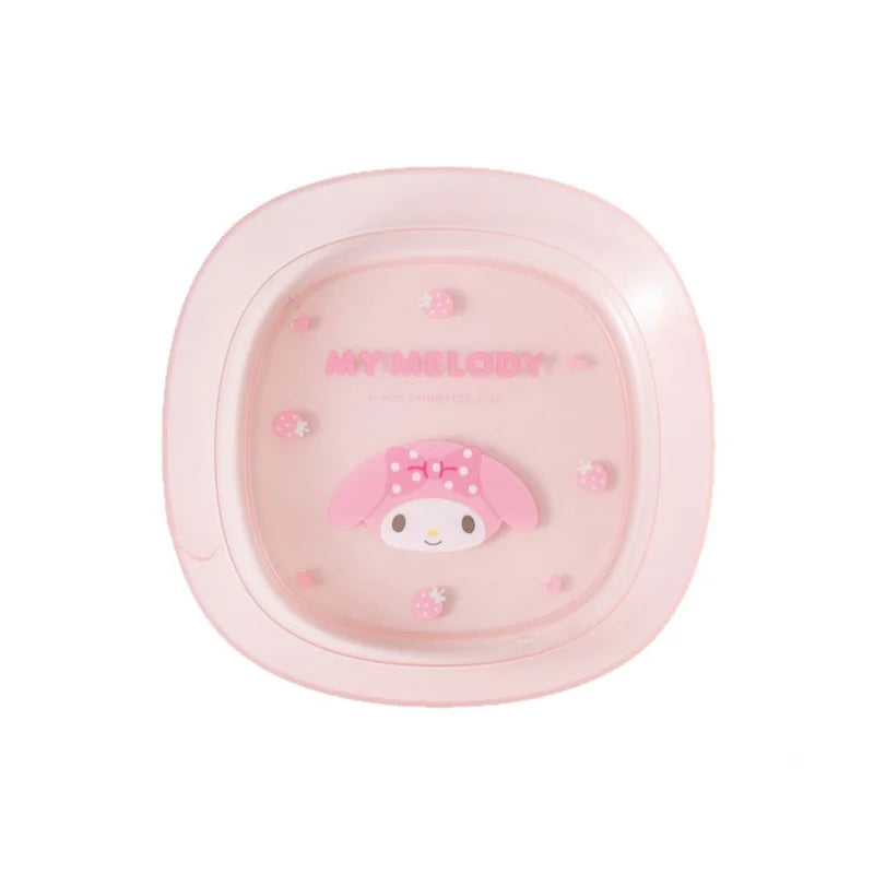 Hello Kitty Kuromi Bone-Shaped Plates and Utensils Home-Use Dried Fruit Platter Fruit Platter Plastic Side Plates Qme
