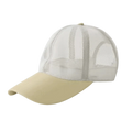 Adjustable Full Mesh Baseball Cap Sun Protection Openwork Quick Dry Baseball Cap Polyester Soild Color Hollow Out Baseball Cap Qme Khaki