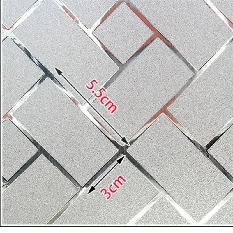 Self Adhesive Window Privacy Film Glass Sticker Decorative Frosted Qme