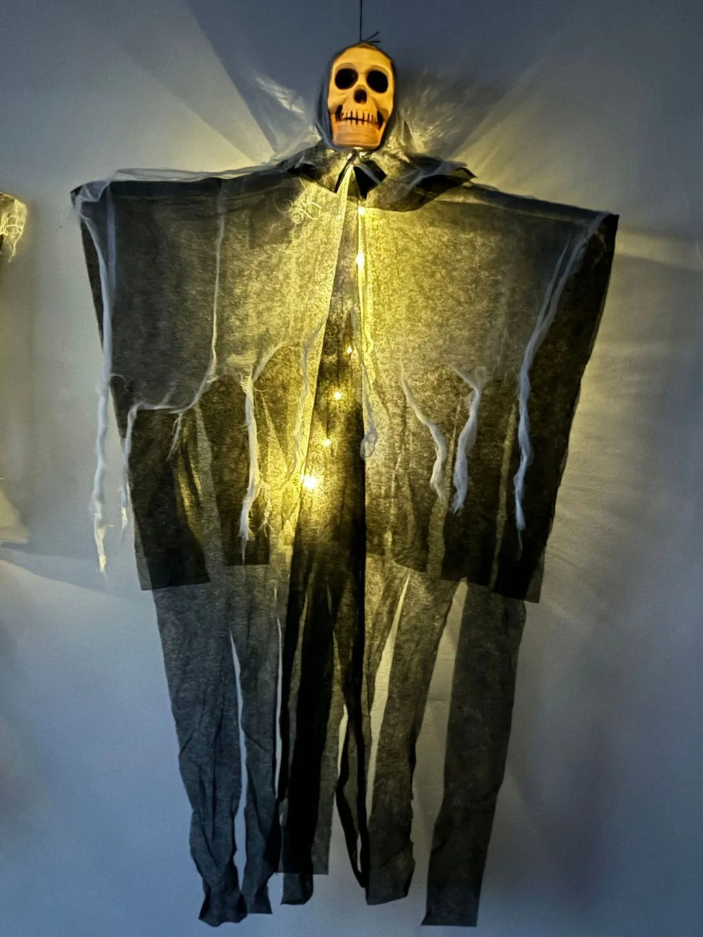 Creepy Scary Animated Skeleton Halloween Party Decoration Ghost House Skeleton Halloween Decorations Props Qme