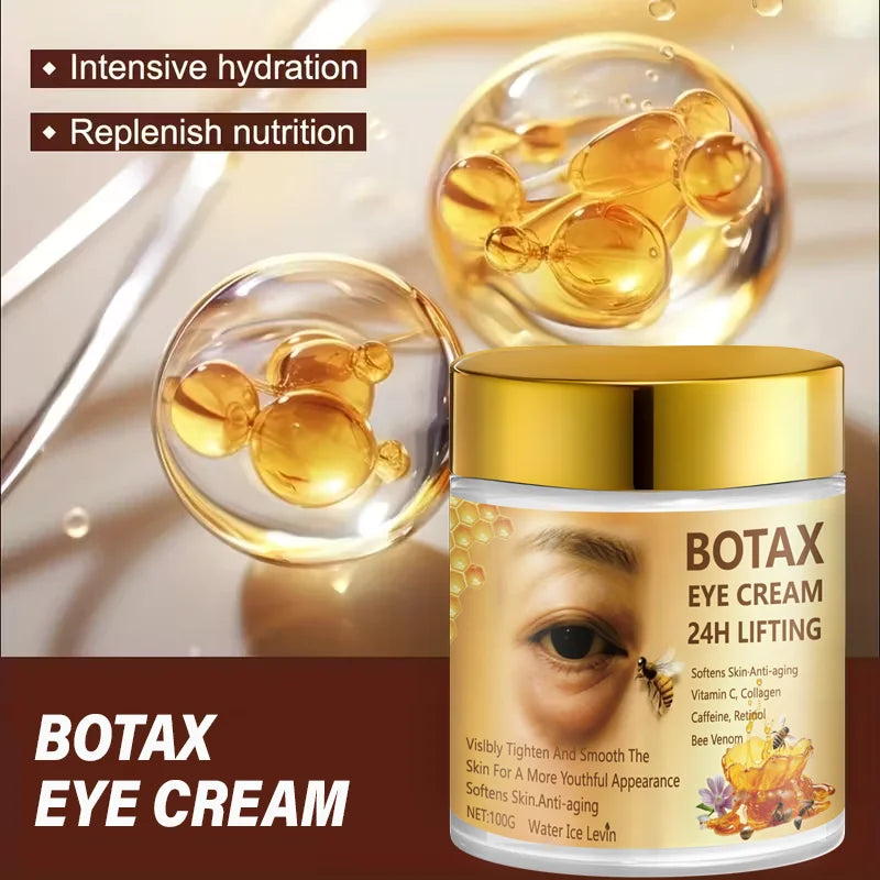 Botax Eye Cream 24H Lifting - Anti-Aging Formula with Vitamin C, Retinol & Bee Venom for Firm, Smooth & Youthful Skin. Qme