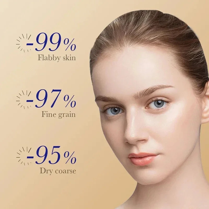 Lactobionic Acid Pore Shrink Face Serum Hyaluronic Moisturizing Qme