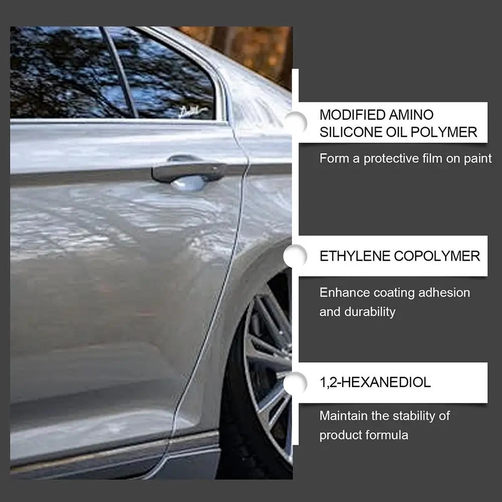 Crystal Coating Car Plastic Parts Waterproof Automotive Coatings Qme