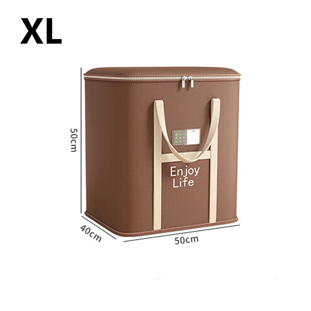 Super Large Moving Quilt Storage Bag, Dustproof & Foldable Clothes Packing Sack for Home, Heavy Duty Moving Essentials Qme XL