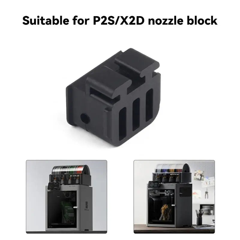 Nozzle Wiper Bambu Lab P2S X2D Flexible Silicone Brush Residue-free Qme