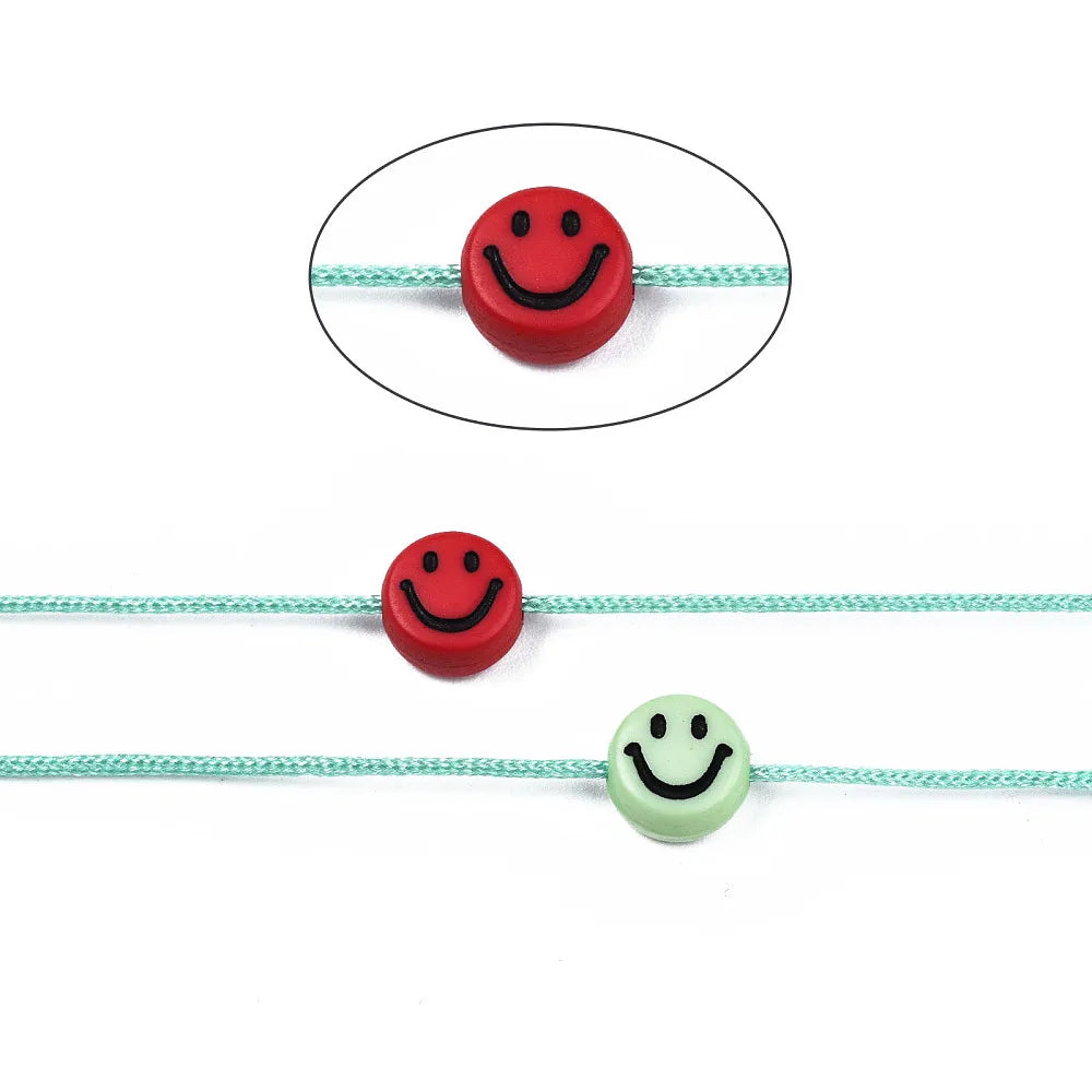 PandaHall 100m/Roll Nylon Thread Braided Chinese Knotting Cord for Jewelry Making, 0.8mm Hole String for DIY Bracelet Beading Qme