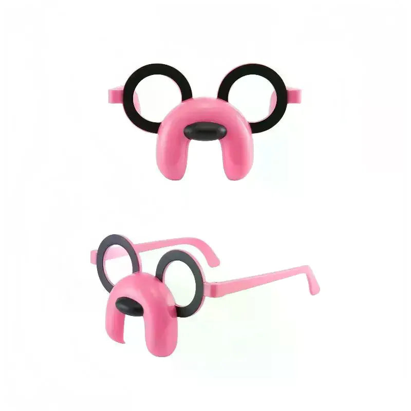 1Pcs Puppy Personality Ball Funny Glasses Pet Fashion Two-dimensional Halloween Glasses Home Festival Party Supplies Qme