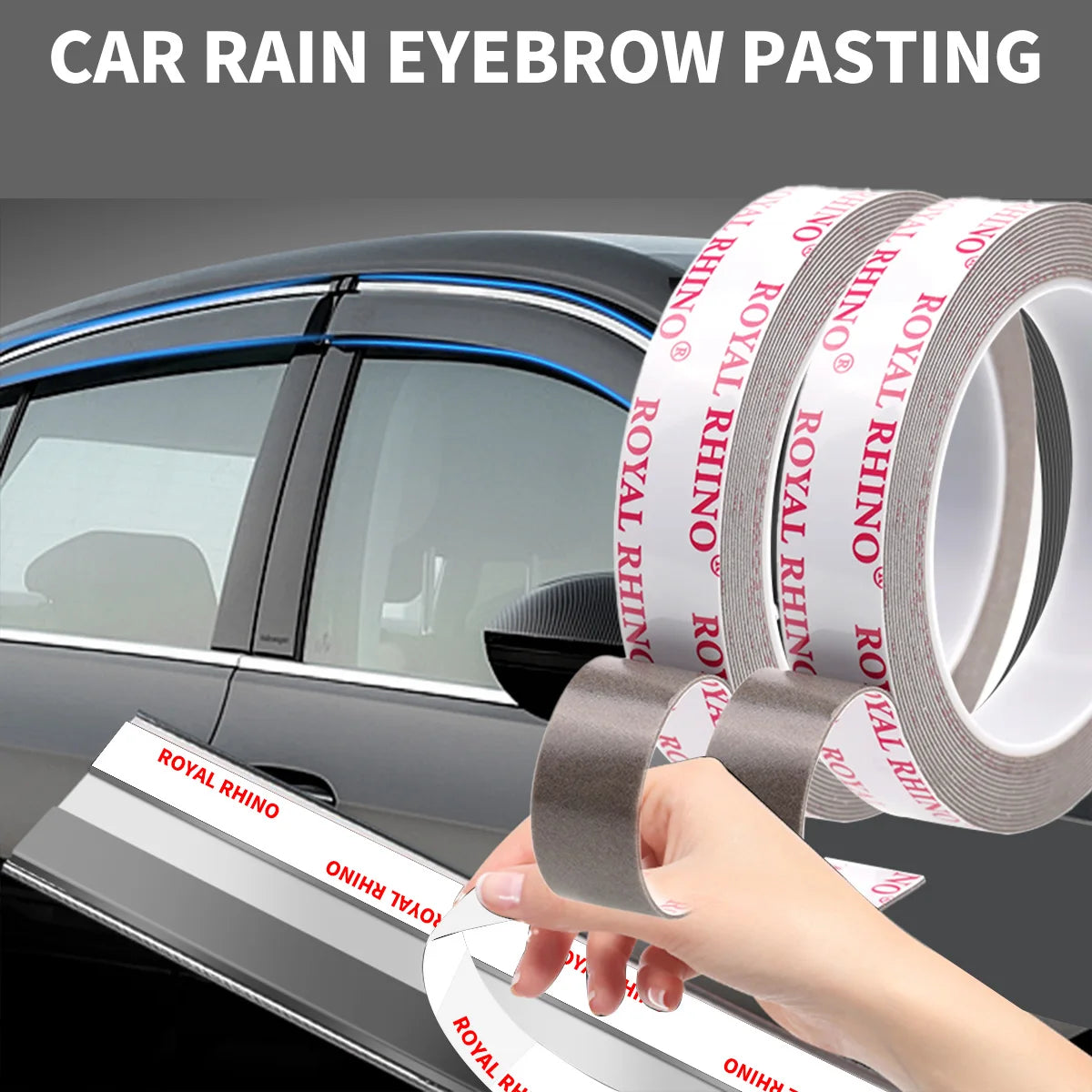 450CM Extra Strong Double Sided Tape Adhesive Car Special Tear Off Without Leaving Traces High Viscosity Mounting Fixing Sticky Qme