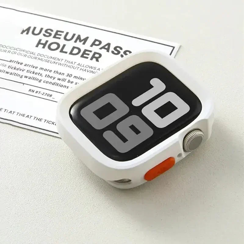 2024 Bumper Soft Silicone Case Apple Watch 9 8 7 6 SE 5 Sport
