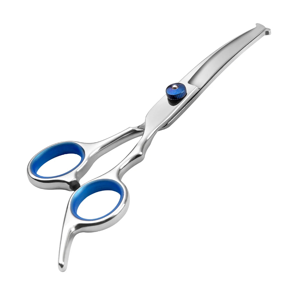 1PC 6-Inch Teddy Dog Hair Scissors Pet Scissors Clean Grooming Tools Safe Round Head Scissors Qme