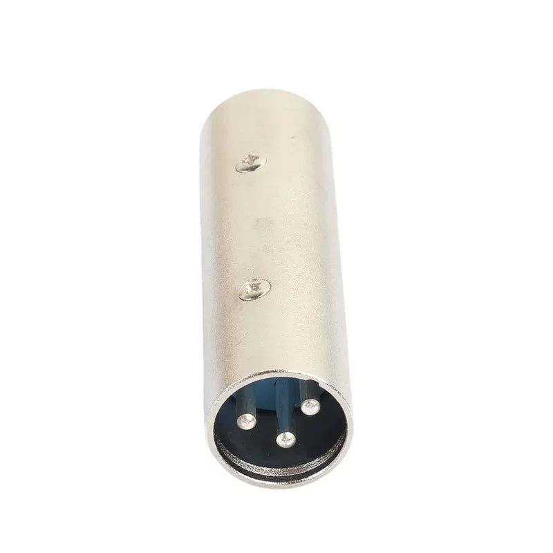 3 Pin 3pin XLR Male To XLR Male SIM Card and Adapters MIC Power Microphone for Plug Connector Adapter Qme