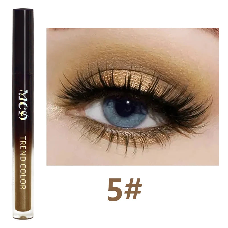 13-Shade Waterproof Liquid Eyeshadow Palette Shine Long-lasting Qme 5