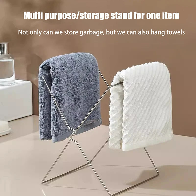 Multifunctional Outdoor Household Garbage Rack Foldable Kitchen Qme