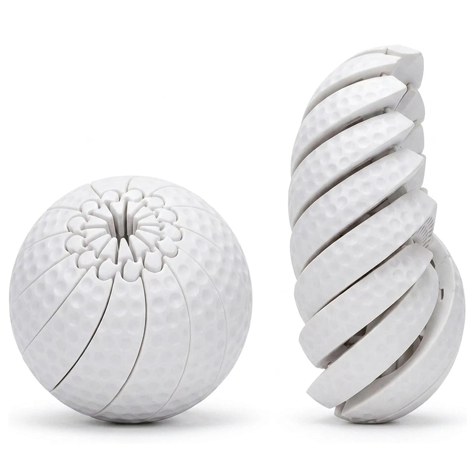 3D Printed Portable Twisted Fidgets Egg Reusable Sensory Decompression Gift Interactive Twistsphere Props for Desktop Decoration Qme D 6CM