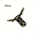 Box Support Hinges, Metal Lid Stay Hinge For Wooden Watch Box Jewelry Gift Box Lid Hold Open Support Hardware Qme 20pcs