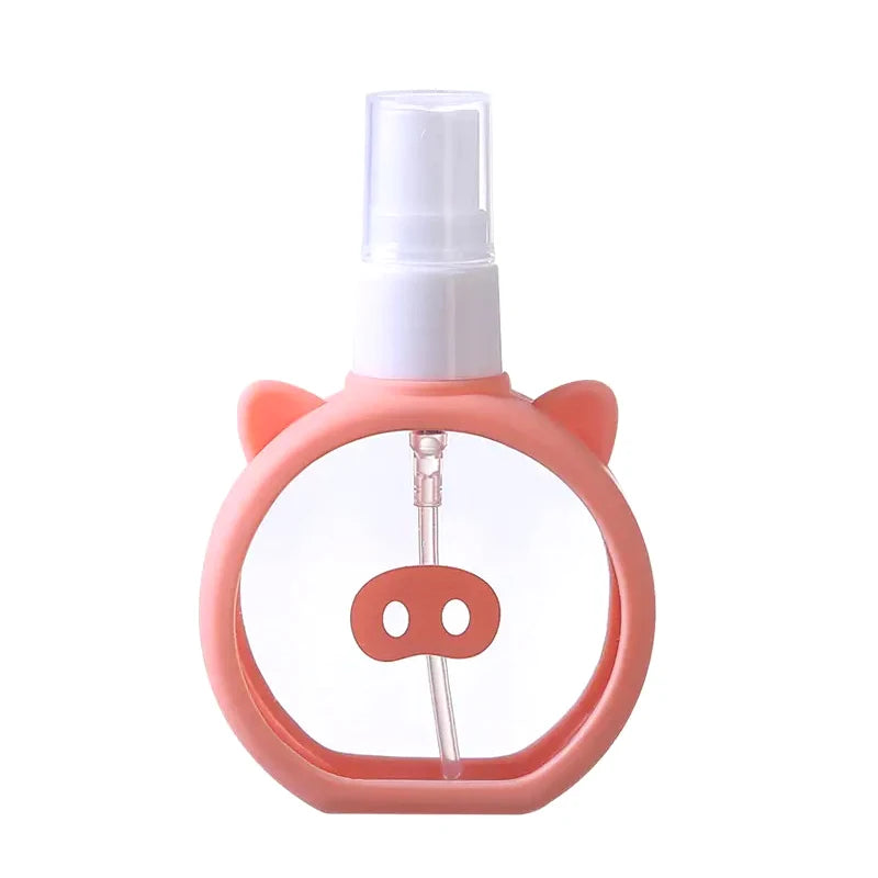Disinfection Alcohol Fine Makeup Bottle Cute Silicone Cover Perfume Qme