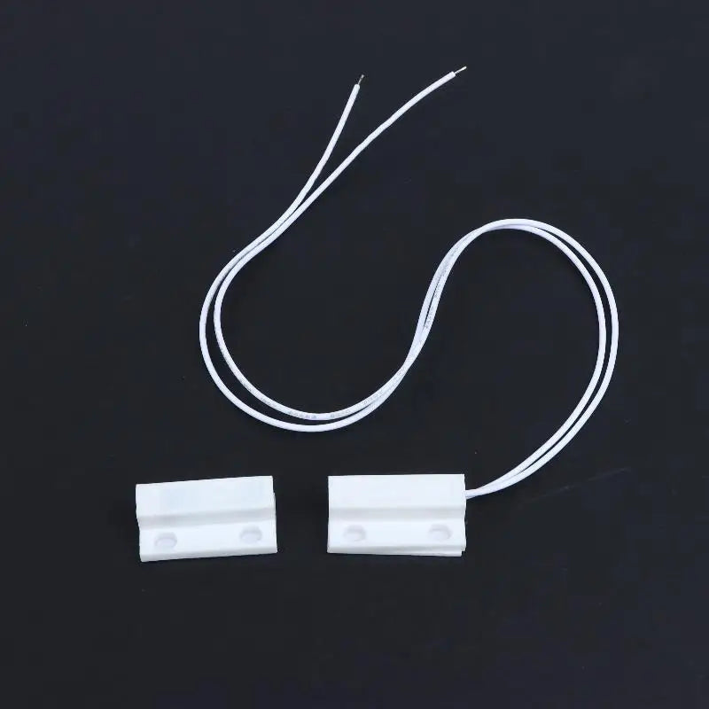 Wired Door Window Magnetic Sensor Detector Universal Fit Accessory Qme no screws