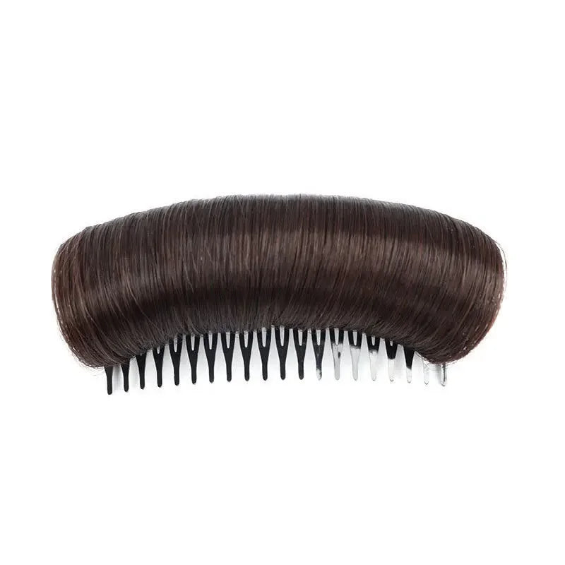 Wig Cushion Stable Hair Roots Volumizing Fiber Insert Comb Invisible Fluffy Hair Pad Female Heightening Artifact Hairstyle Tool Qme brown