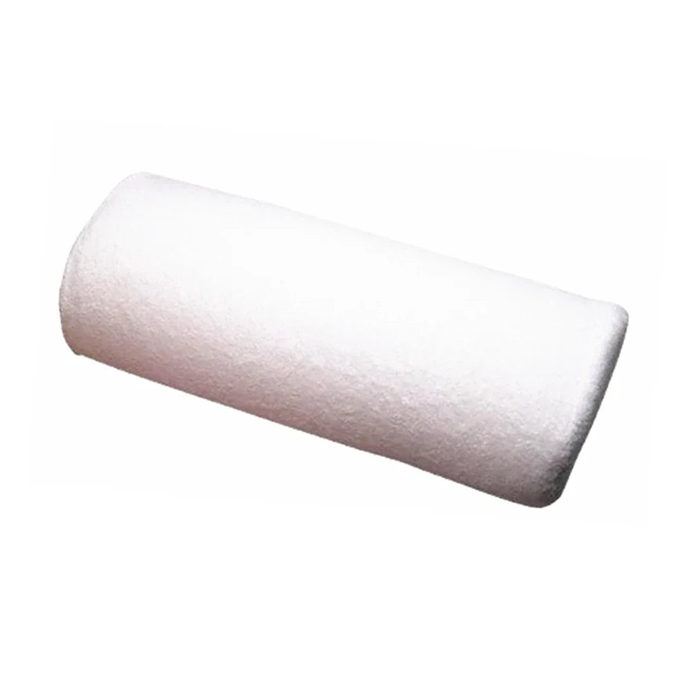 10 Colors Soft Hand Rest Nail Arm Pillow Stand Manicure Table Mat Qme white