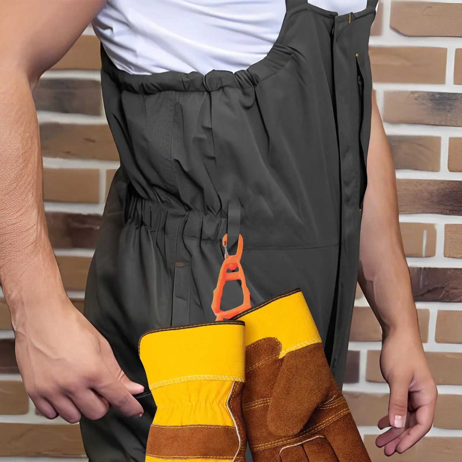 Glove Clips Glove Holder for Work Prevent Loss Free Hands Gloves Keeper Powerful Bite Glove Grabbers Clips Qme