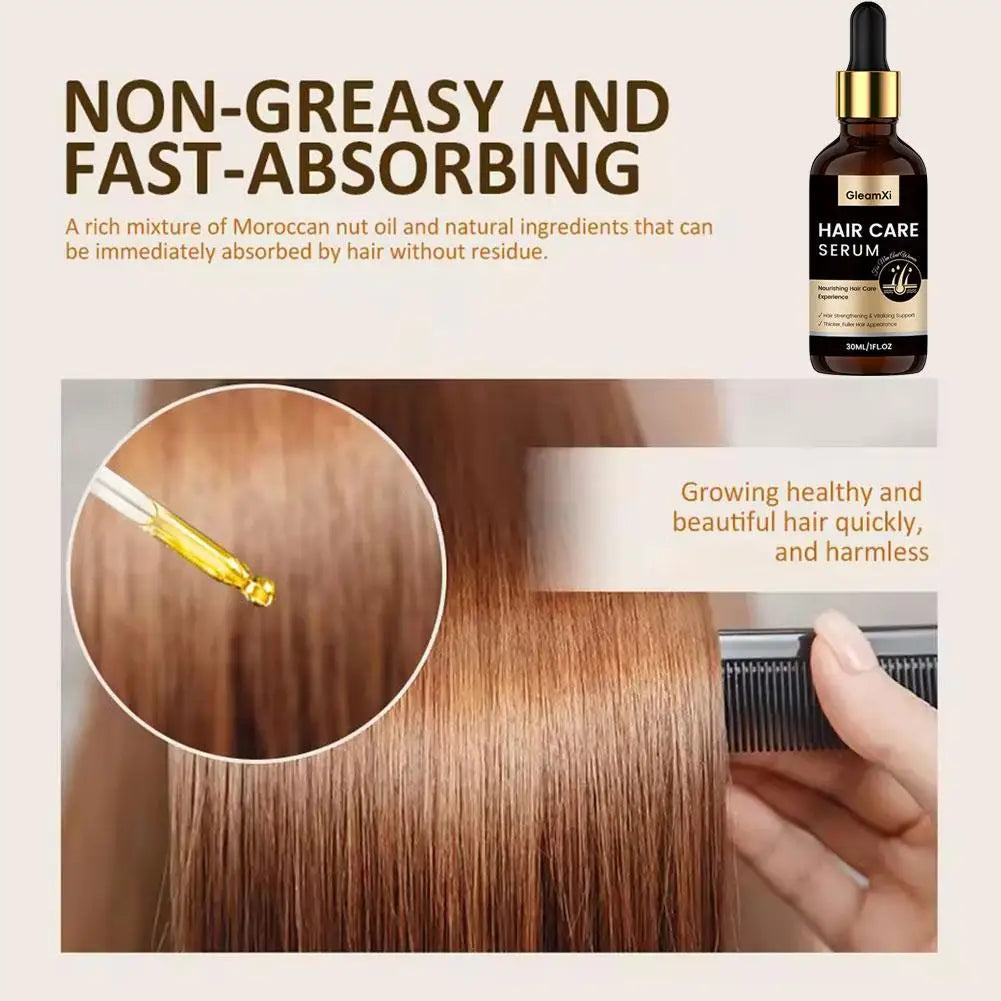 Hair Conditioner Dry Enhances Shine Oil Care Serum Repair Damaged Qme