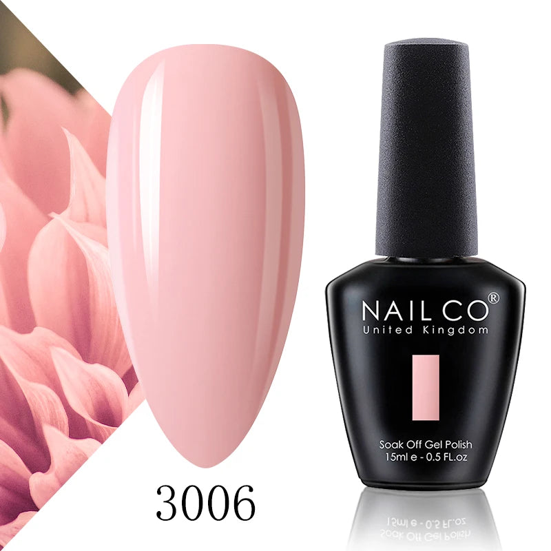 NAILCO 131 Colors Nail Gel Polish Off LED Semi Permanant Art Hybrid