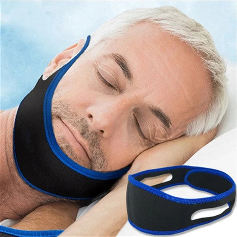 Adjustable Anti-snoring Belt Chin Support Facial Lifting Stretching Qme