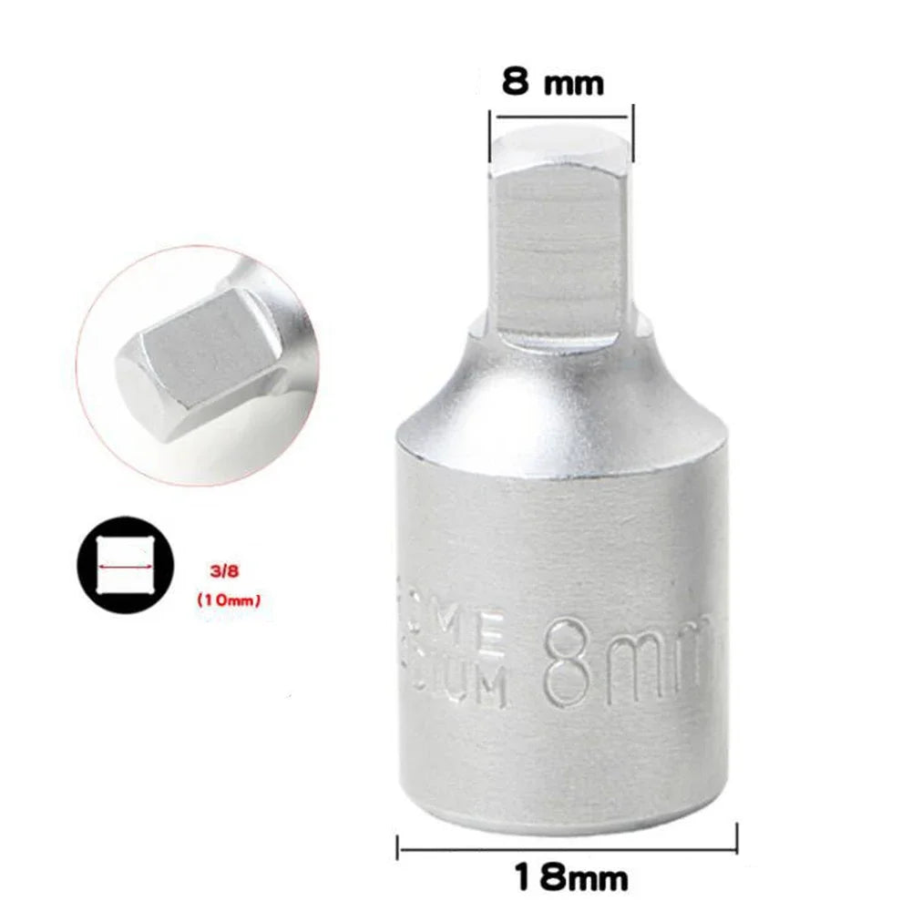 Hand Tools Gearbox Screw Wrench High Quality M16/H17/S8/S10 Socket Wrench 1pc For Auto Repairing Gearbox Gearbox Oil Drain Screw Qme S8