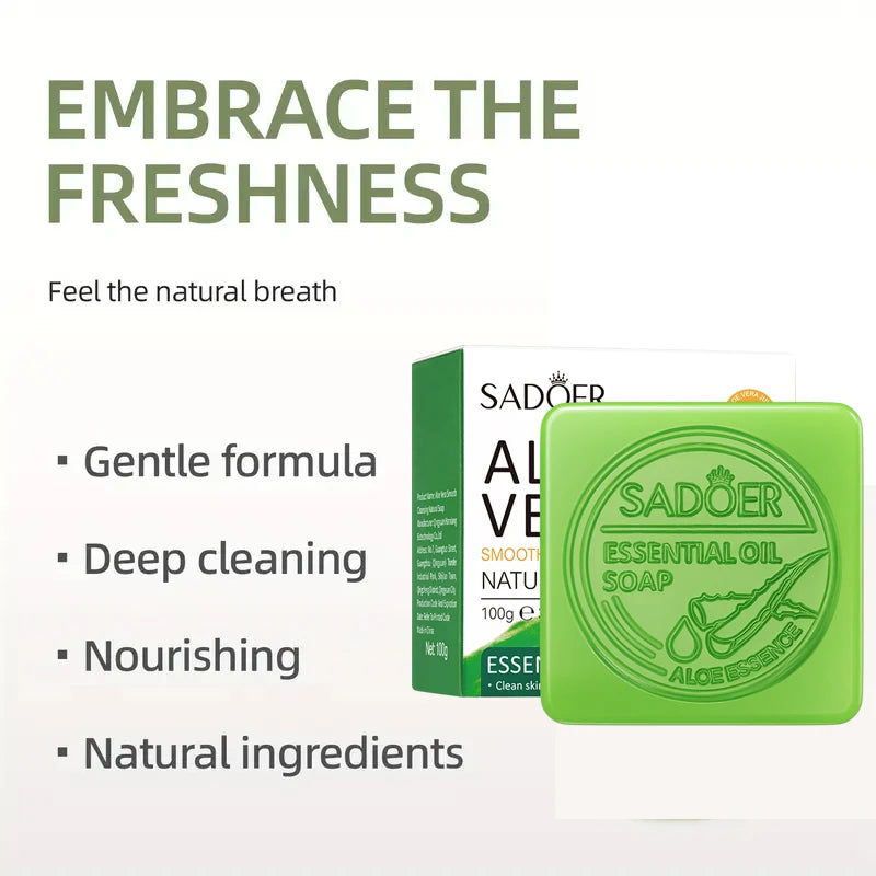 Aloe Hand Soap Deep Cleaning Moisturizing Rich Foam Suitable All Skin Qme