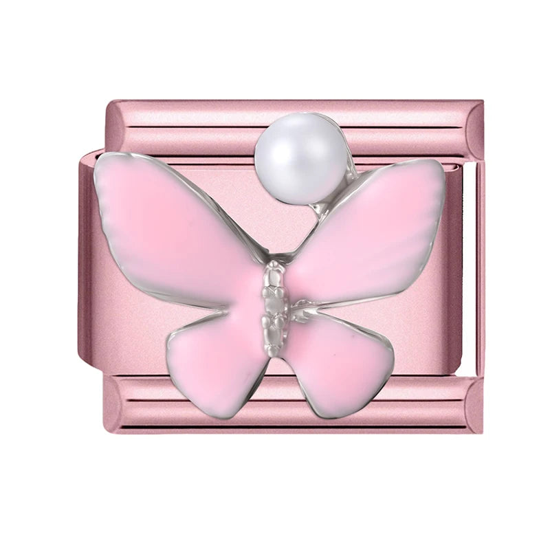 2025 Women Zircon Moon Pearl Stars Heart Butterfly Bow Pendant