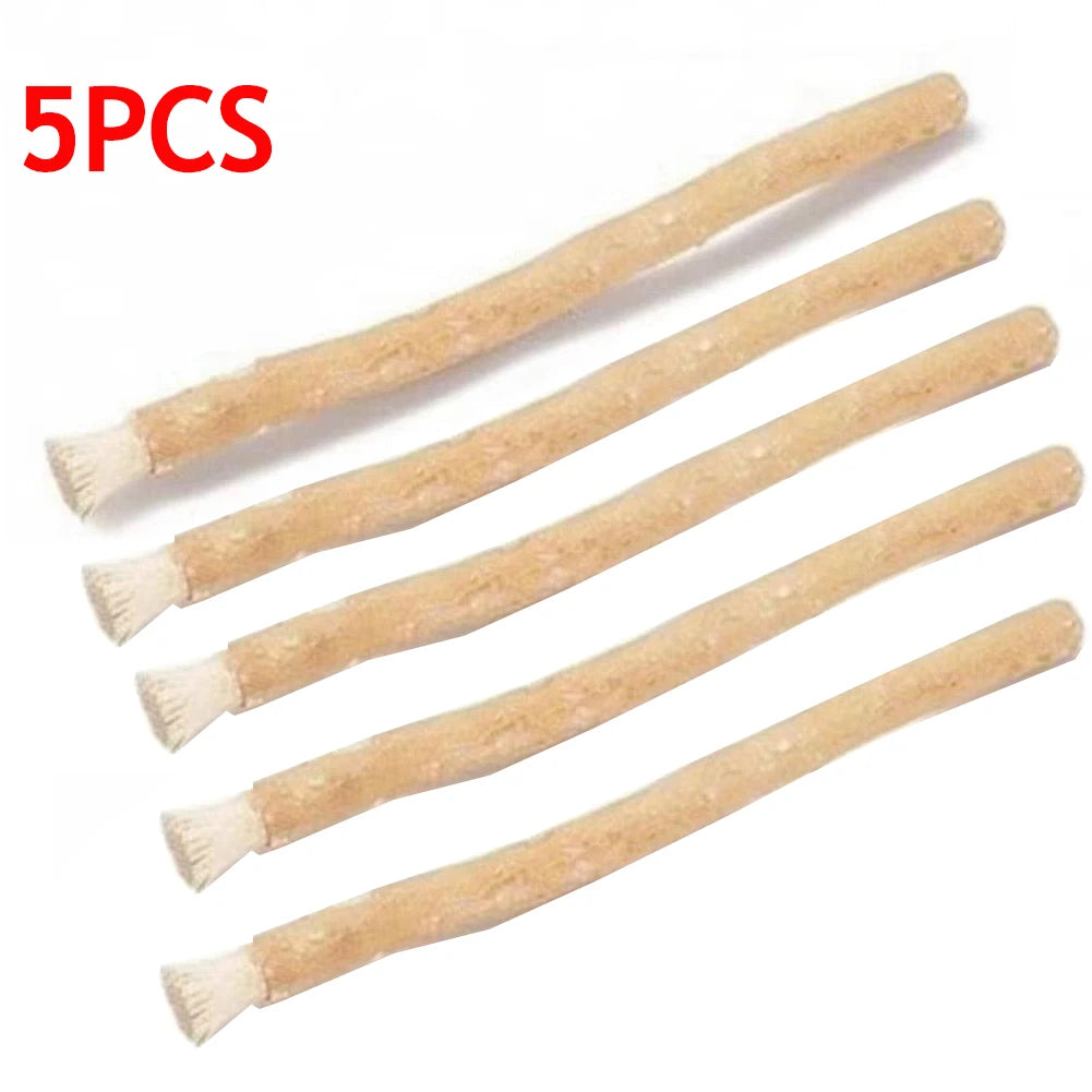10PCS Miswak Siwak Natural Toothbrush Misvak Traditional Arak Miswaak Teeth Whitener Soft Travel Manual Toothbrus Qme 5PCS China
